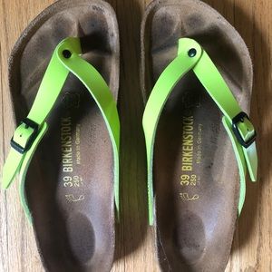 Green Birkenstocks